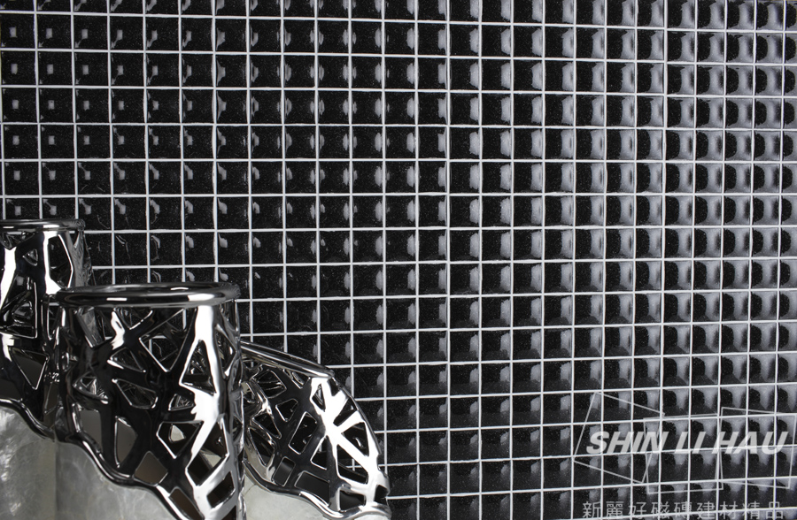 歐洲精品壁磚特價-拉佛利亞舞曲馬賽克磚[每坪特價3240元] - 髮垂黑