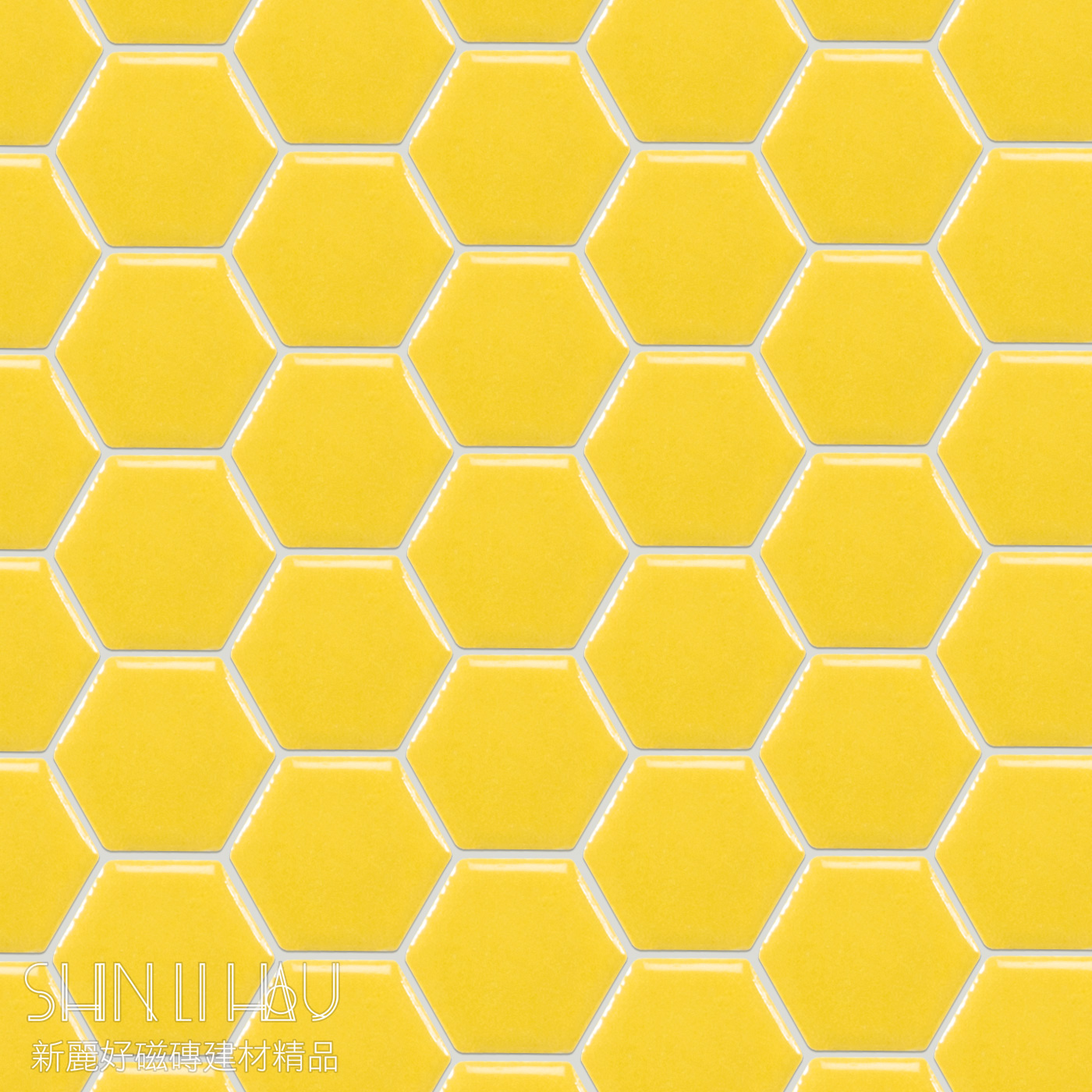 彩石六角形馬賽克(12X14顆/張) - 6705D942 彩石六角形馬賽克(12X14顆/張) - 6705D942
