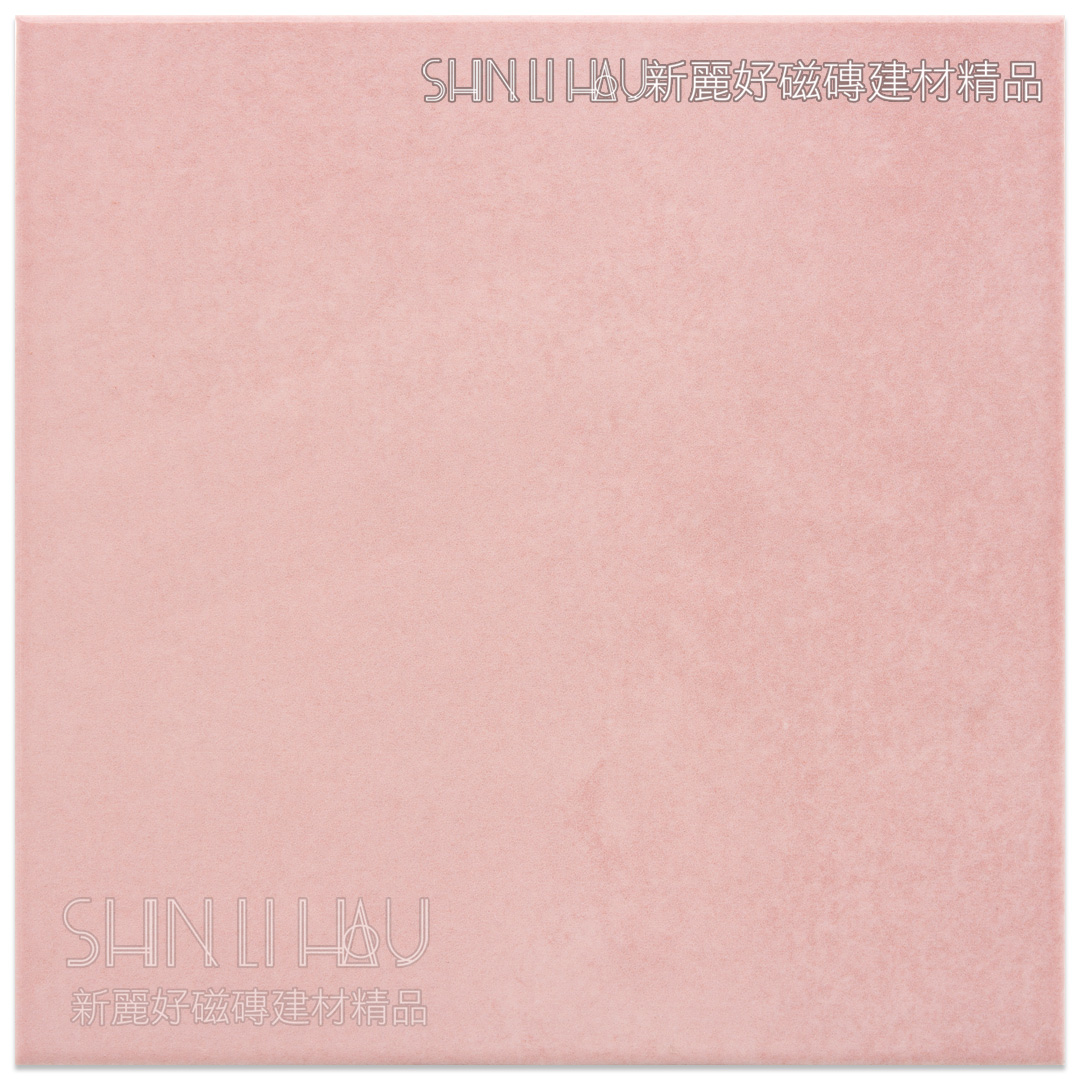 廚房浴室磁磚-春紛石英純色磚 - 粉紅亮