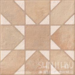 淺陶色花磚